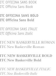 fonts